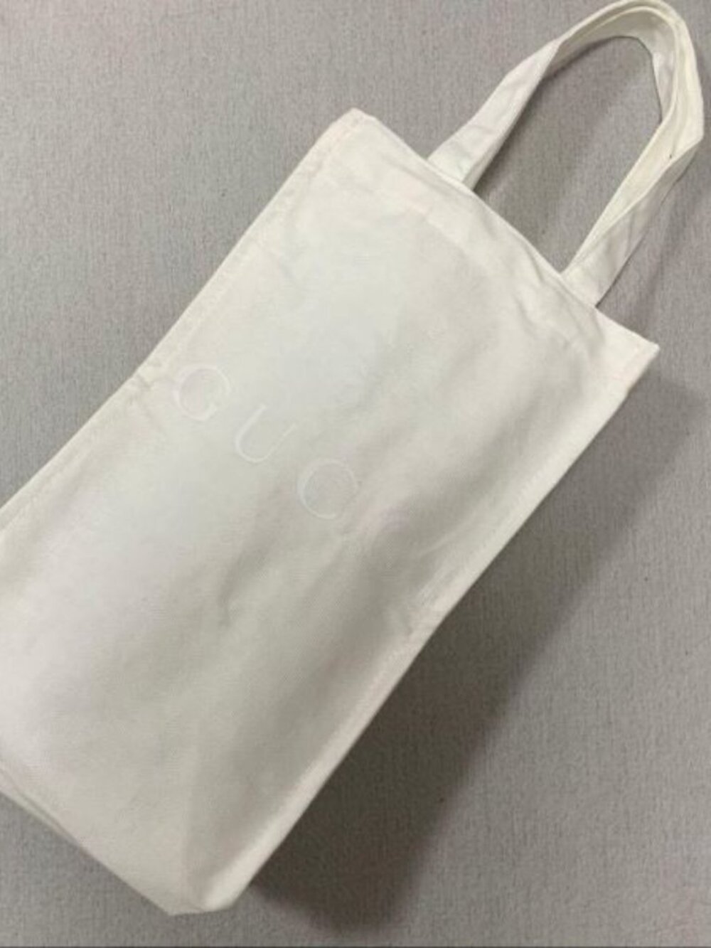 Gucci canvas recycled cotton mini tote bag